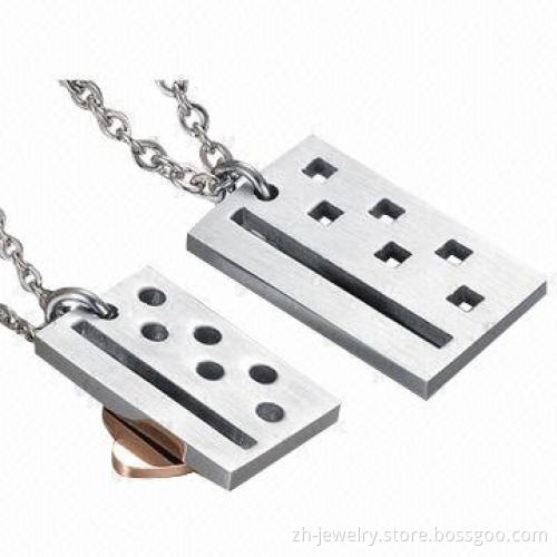 316l stainless steel necklace pendant, OEM and ODM orders are welcome